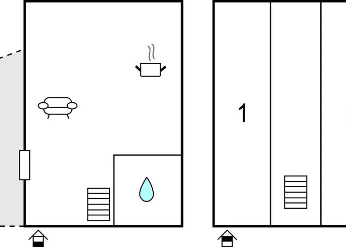 2 Bedroom Amazing In Prázdninový dům Lubiatowo (Pomerania)